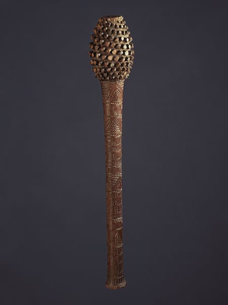 Fijian wooden war club