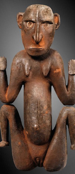 female sepik figure from biwat