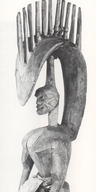 Hawiian god sculpture