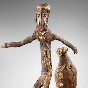 New Guinea Carved Figures