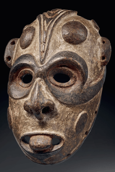 Oceanic art Biwat mask