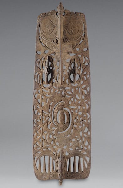 Old tribal art from Papua new guinea