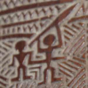glyph on Tongan Clubs