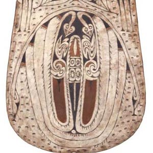 Old Carved Shield