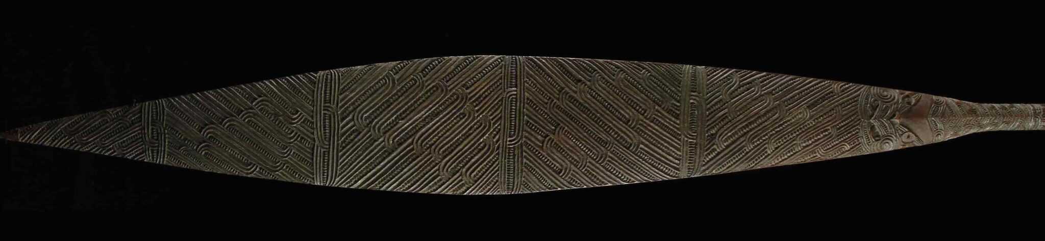 Maori paddle blade