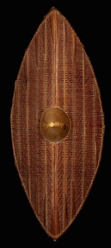Sulka old carved shield