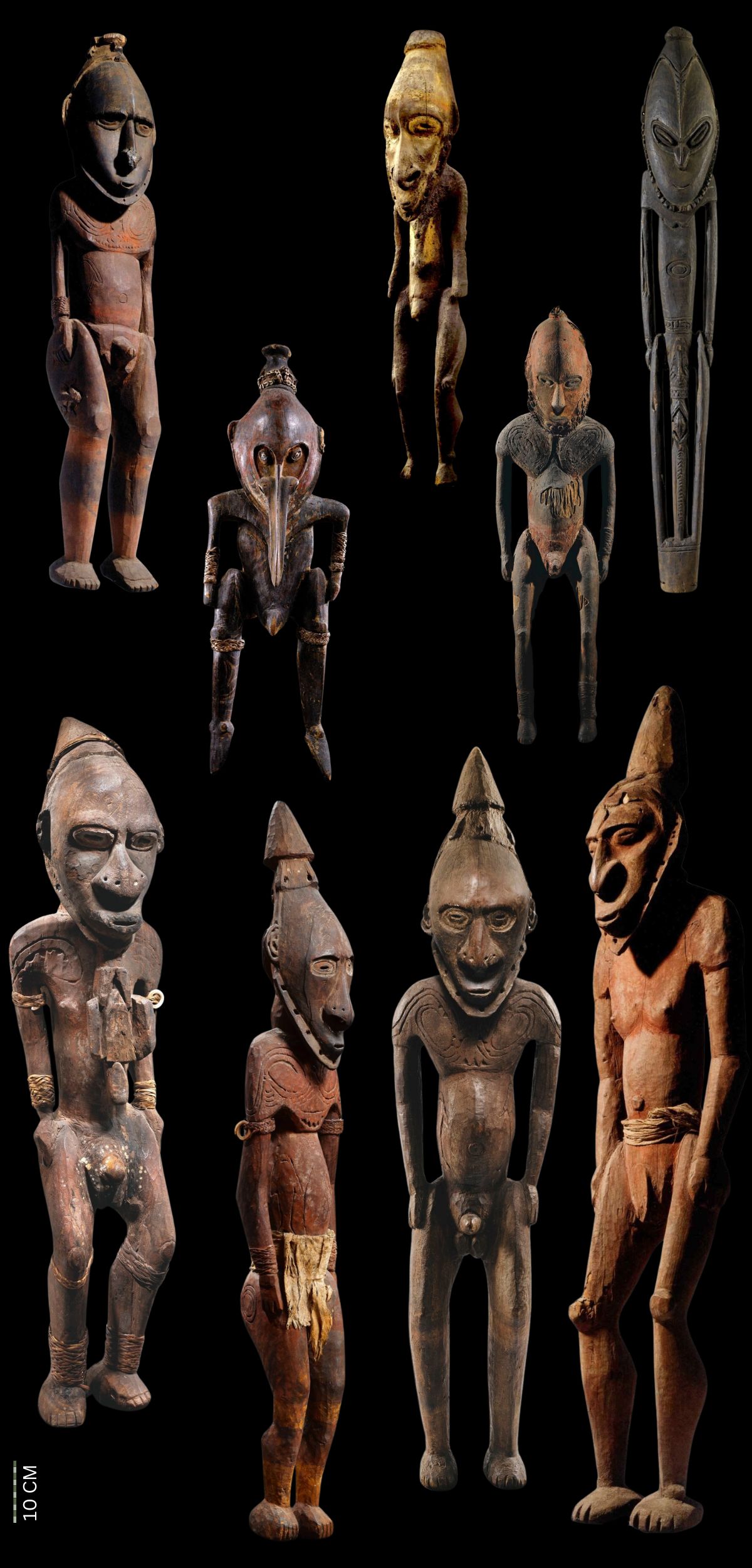 Korewari Figures Aripa Inyai-Ewa people