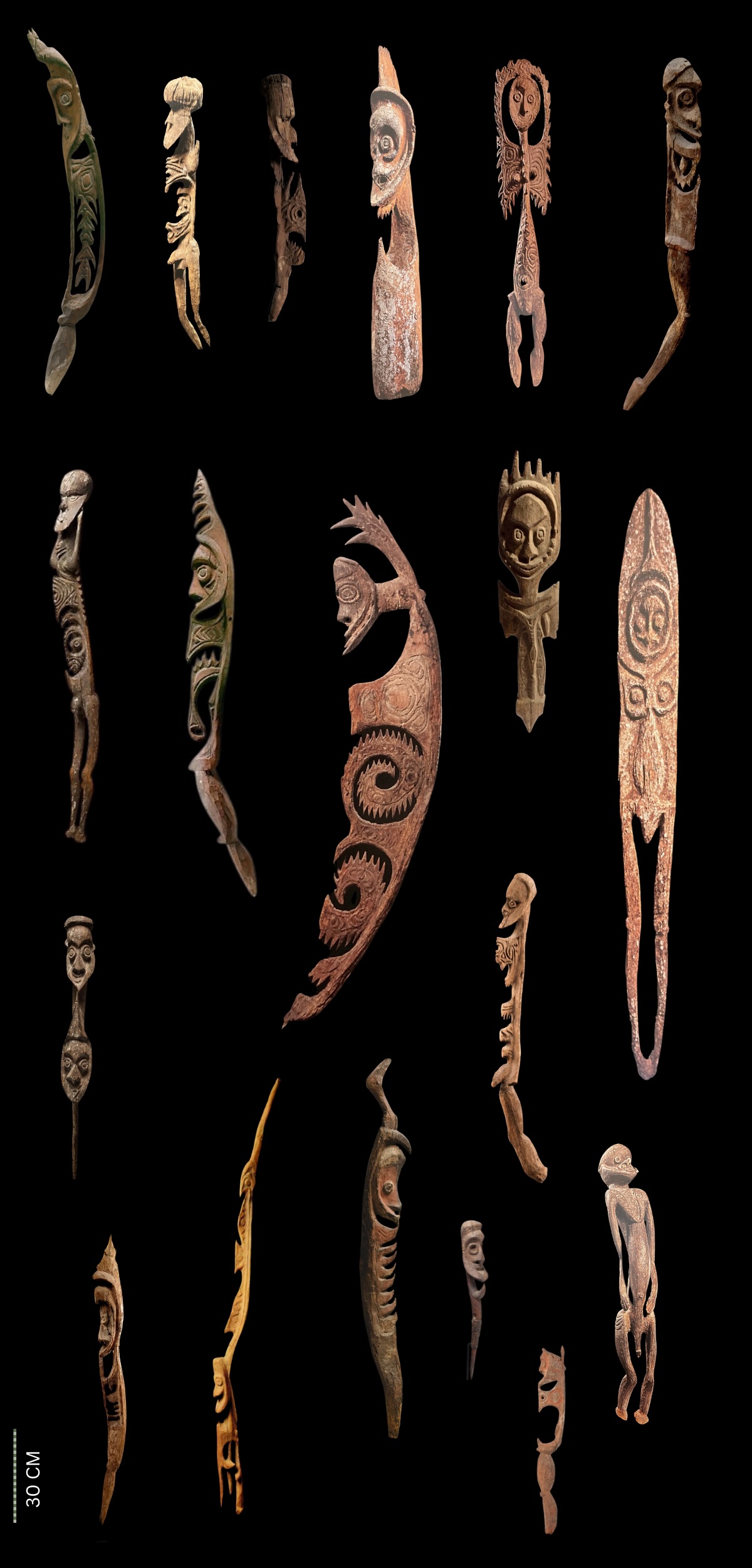 Korewari Figures Aripa Inyai-Ewa people