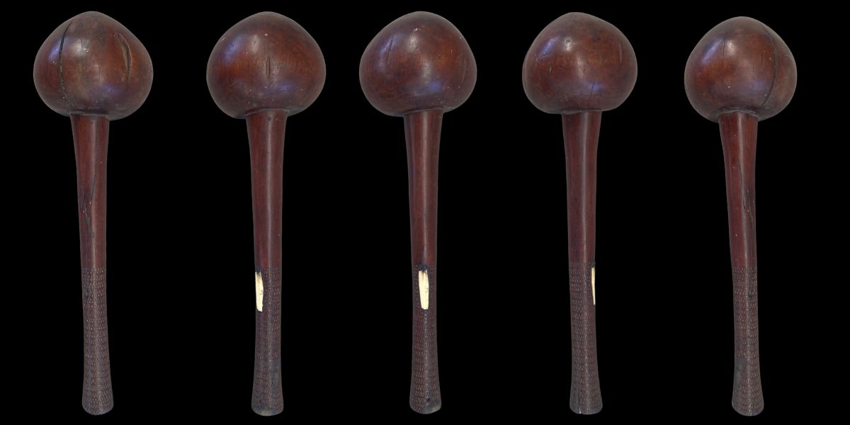 Superb Fijian Ula club from 5 angles